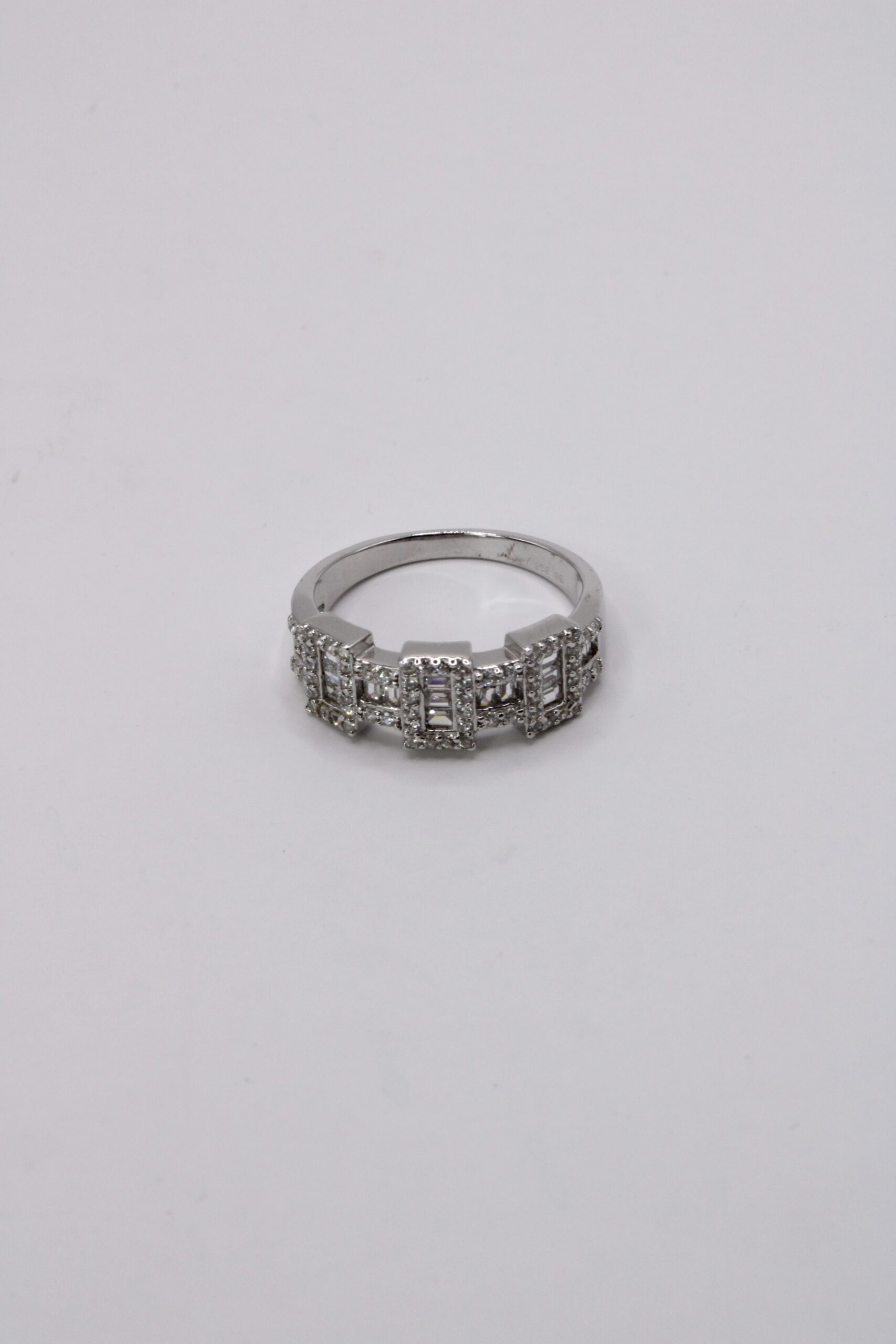 Anillo De Plata 925 Art Deco