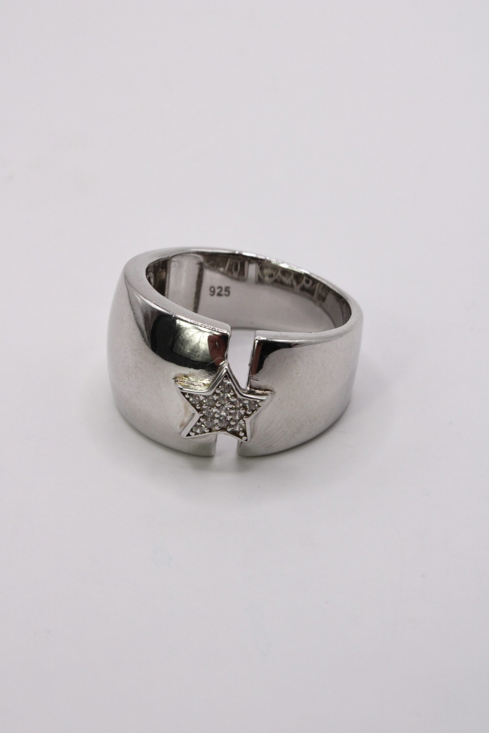 Anillo De Plata 925 Estrella