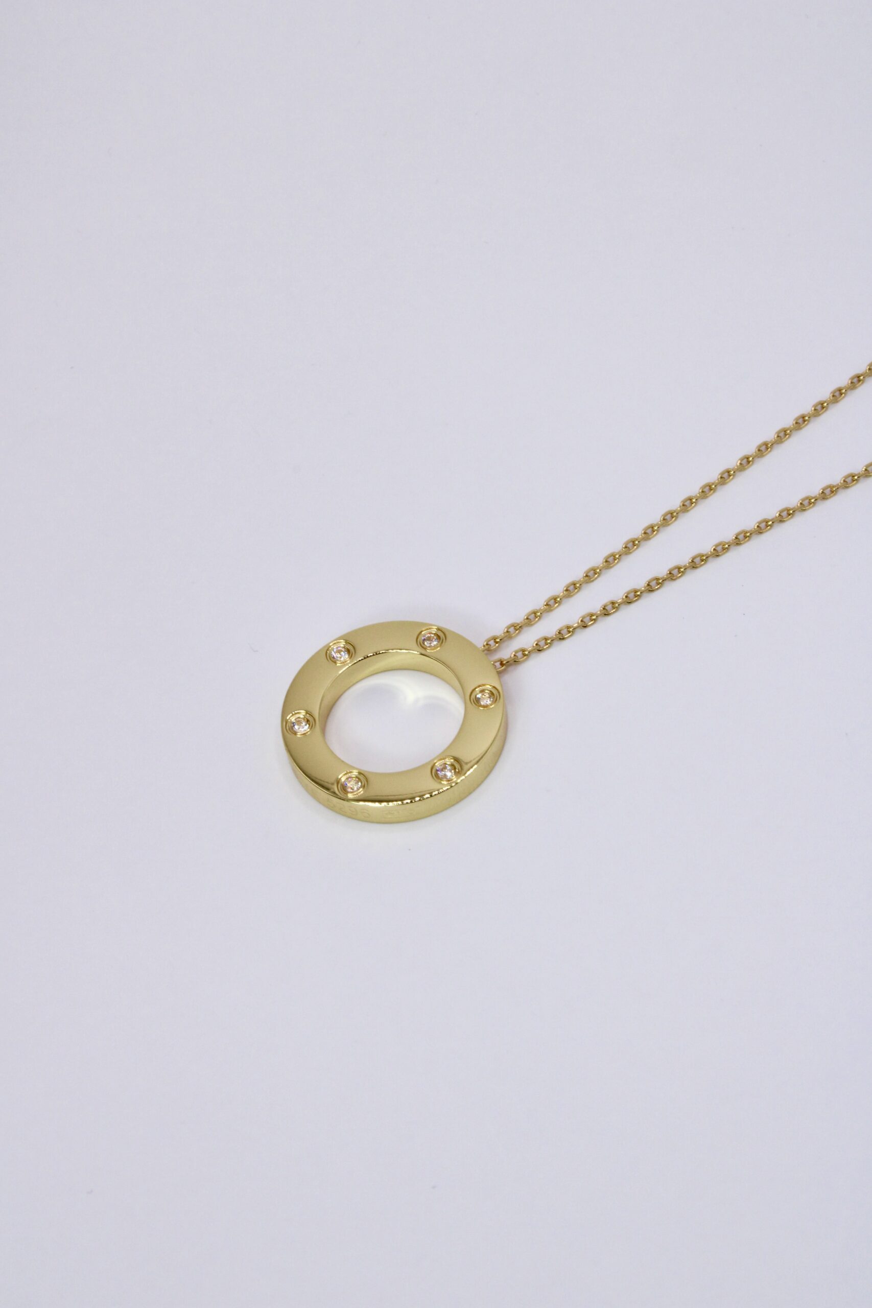 Cadena De Plata 925 Baño Oro 18k