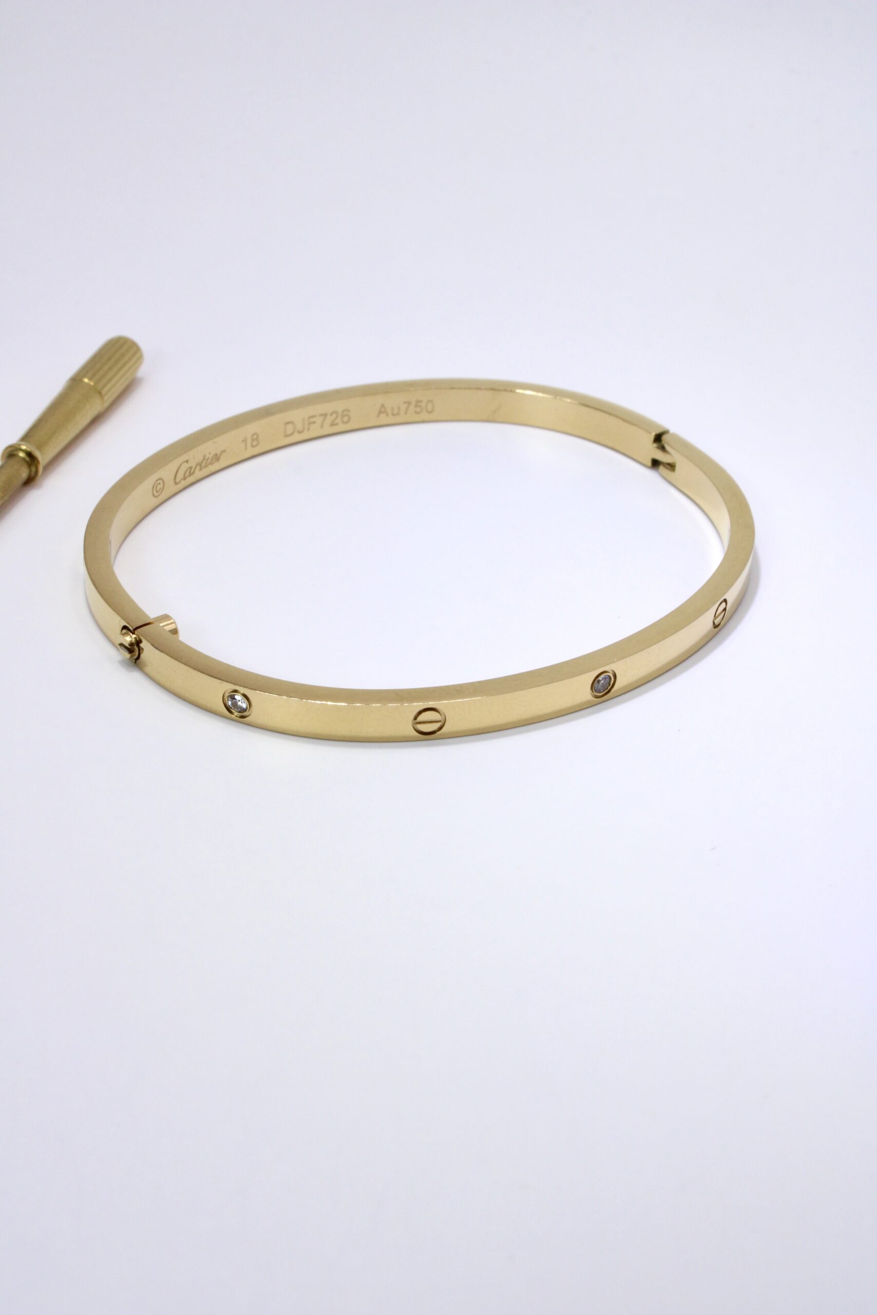Pulsera De Plata 925 Baño Oro 18k