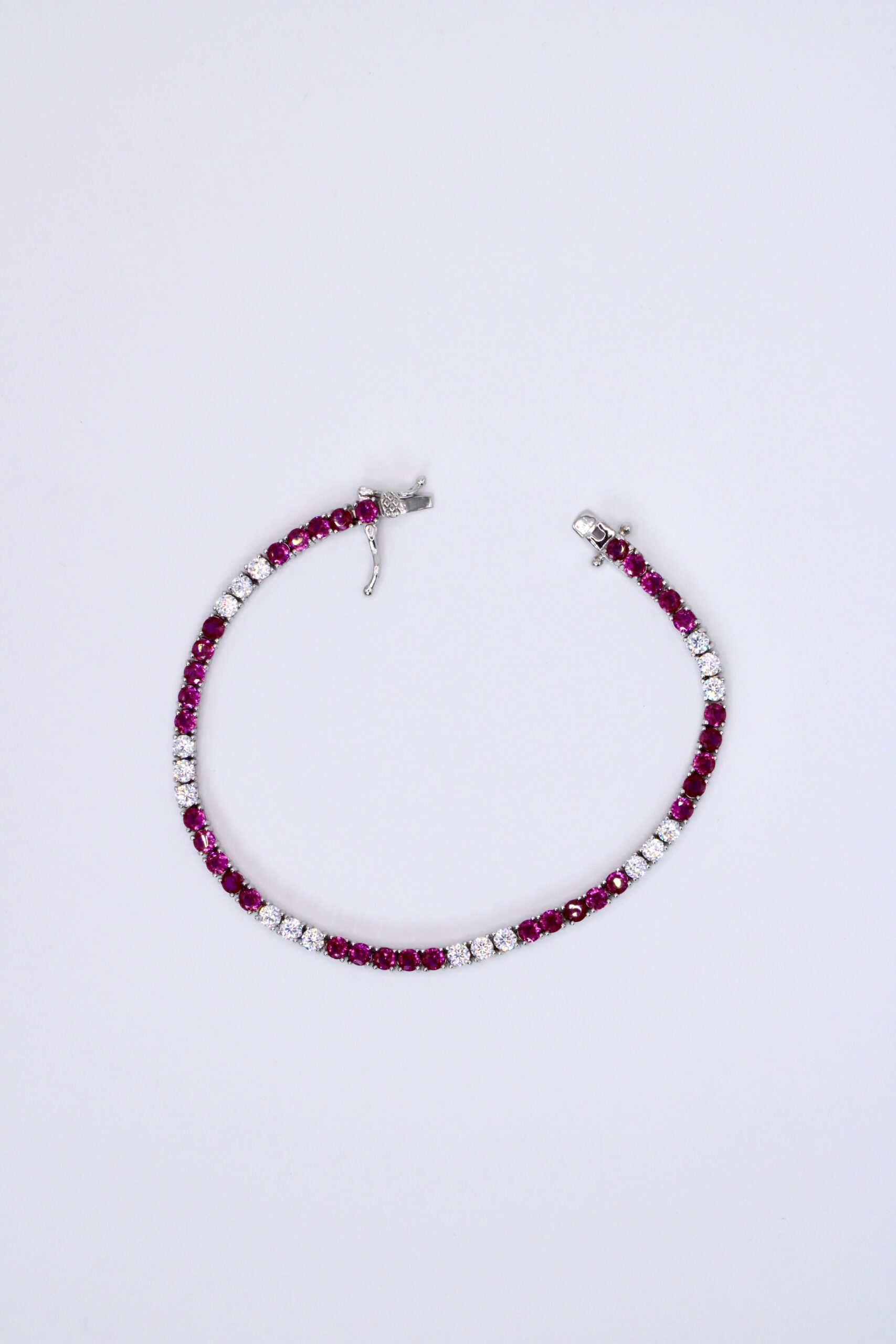 Pulsera De Plata 925 Tenis