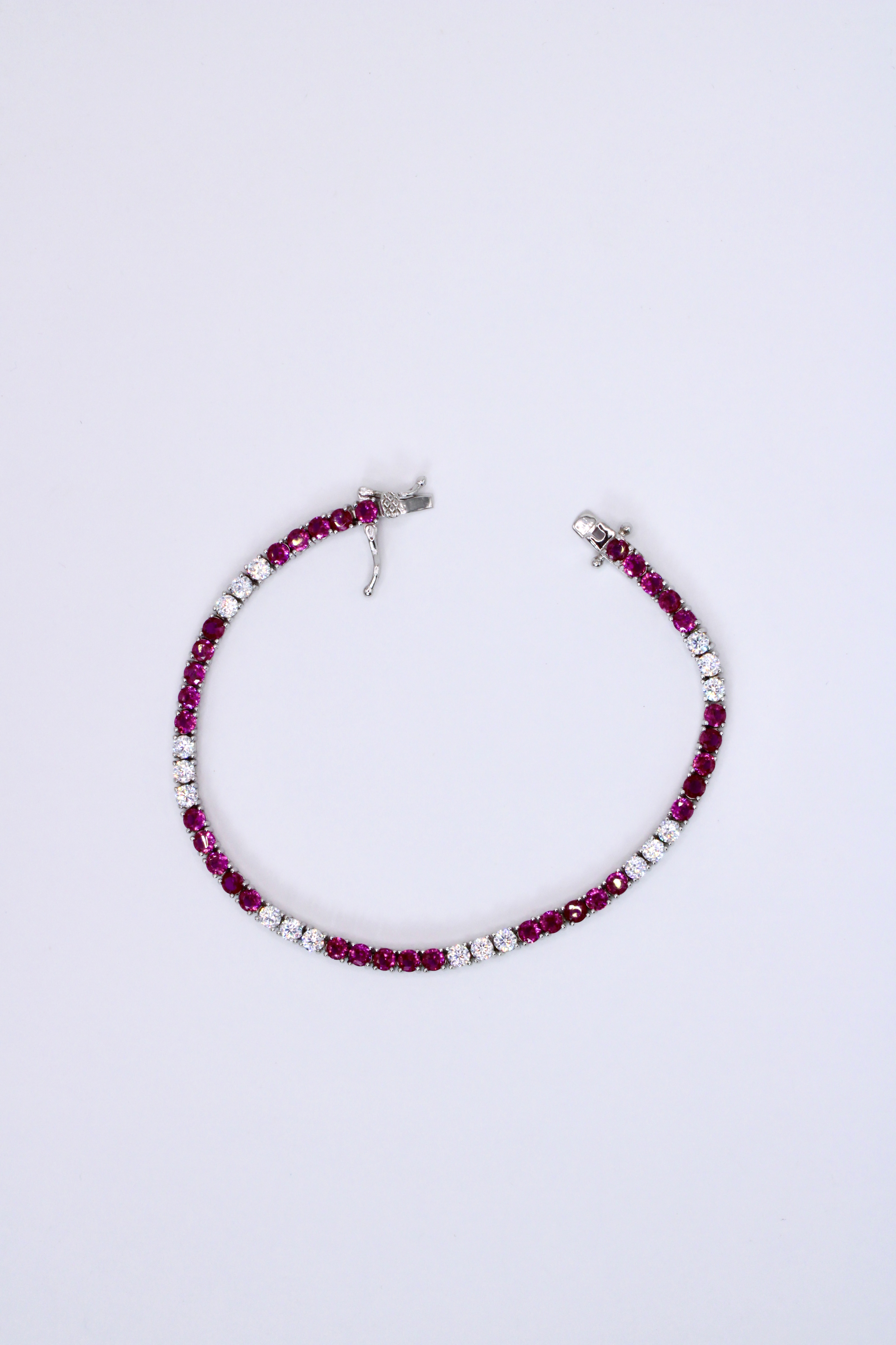Pulsera De Plata 925 Tenis