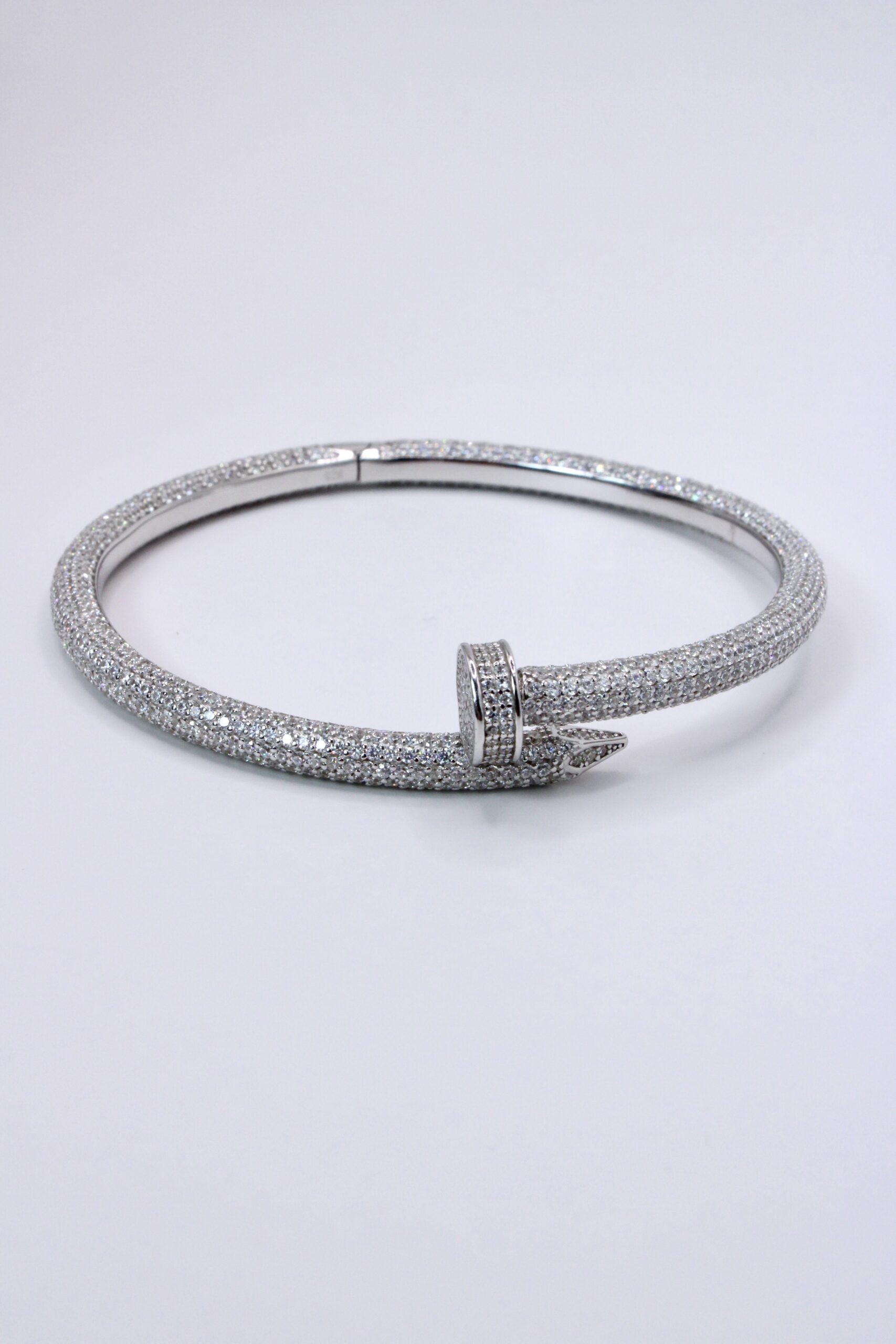 Pulsera De Plata 925 Clavo