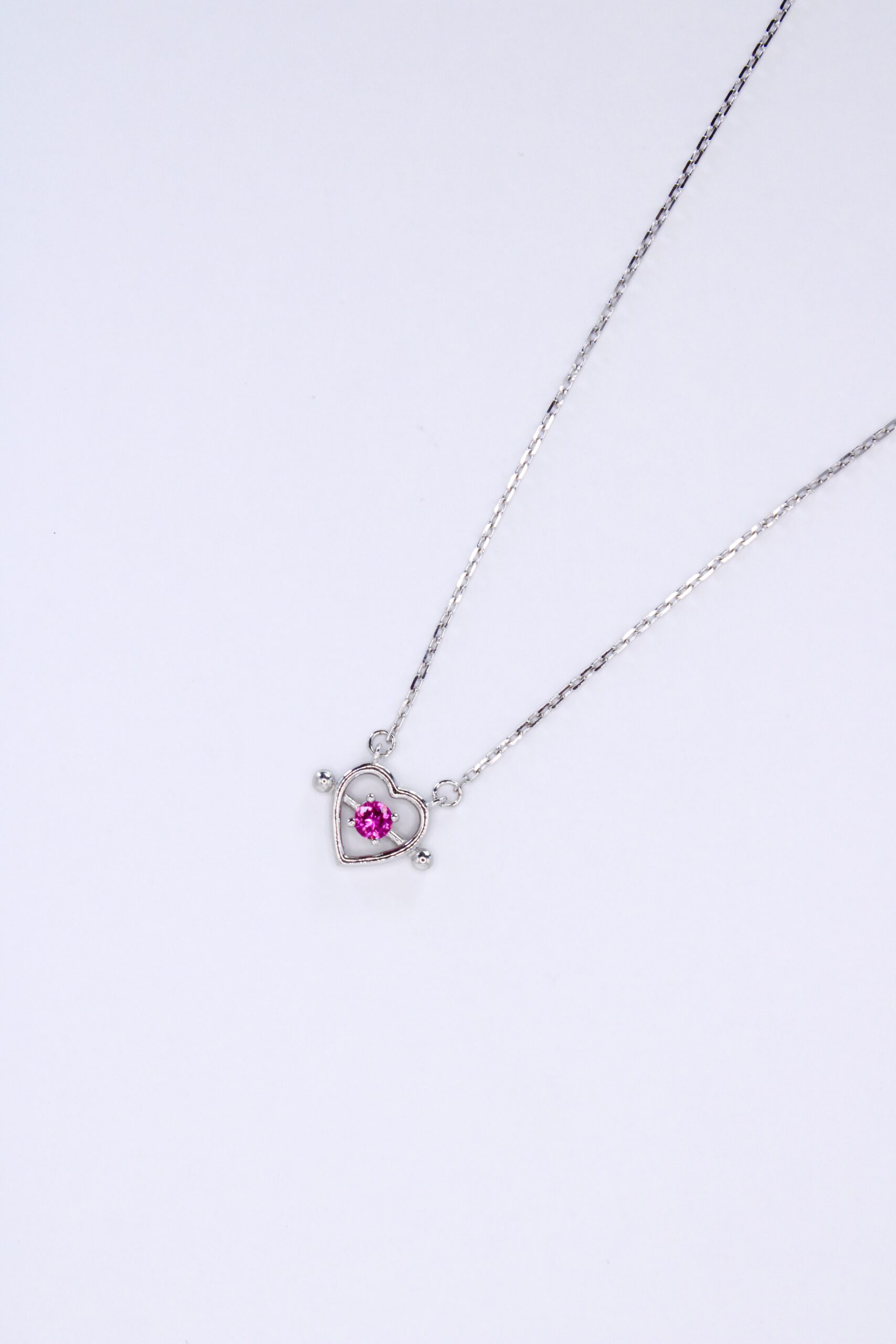 Cadena De Plata 925 Corazon