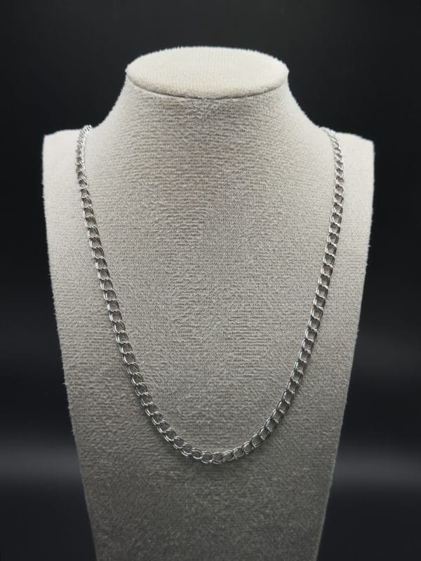 Cadena De Plata Para Hombre