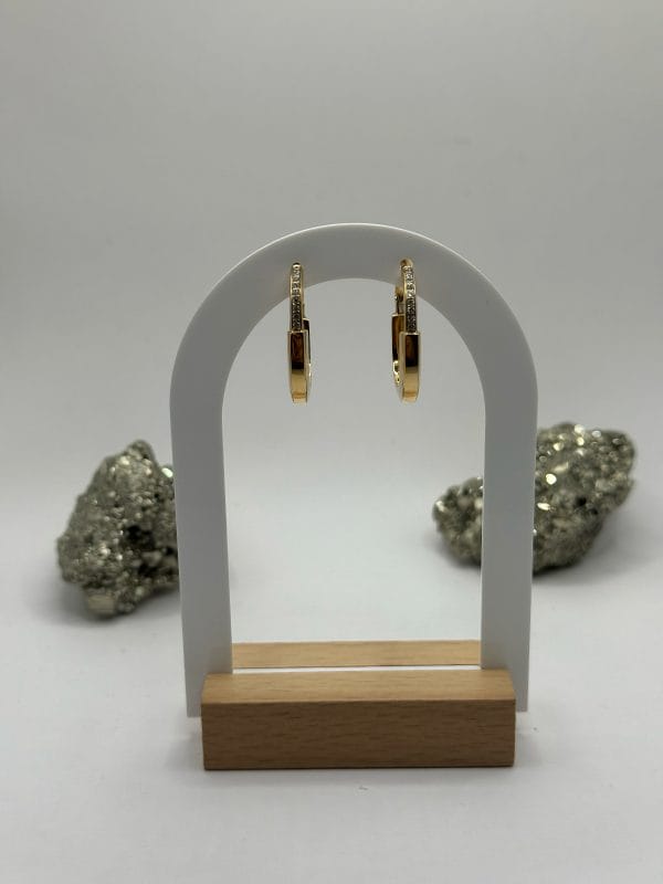 Aritos De Oro 18k - Imagen 2