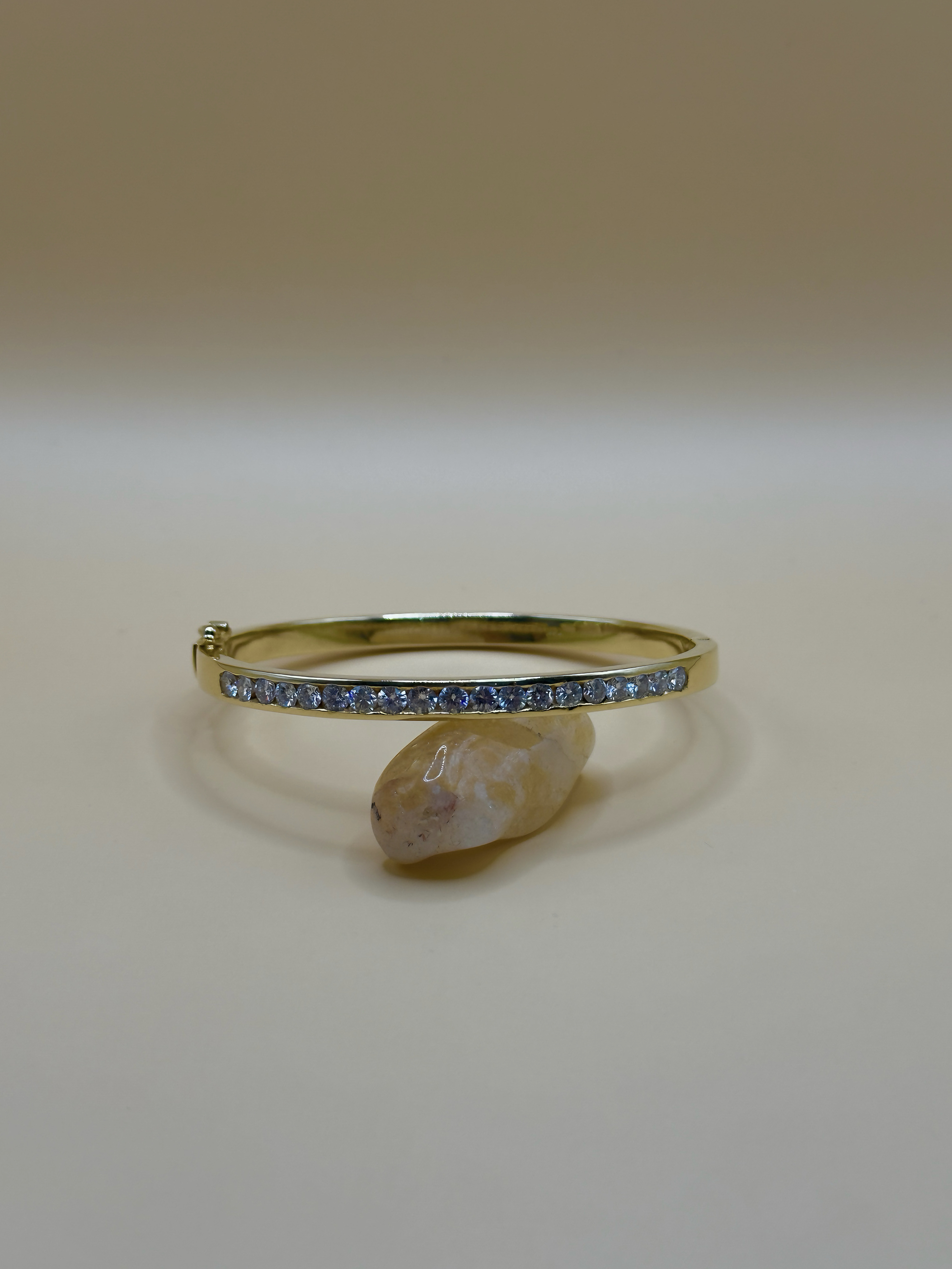 Pulsera De Oro Riel