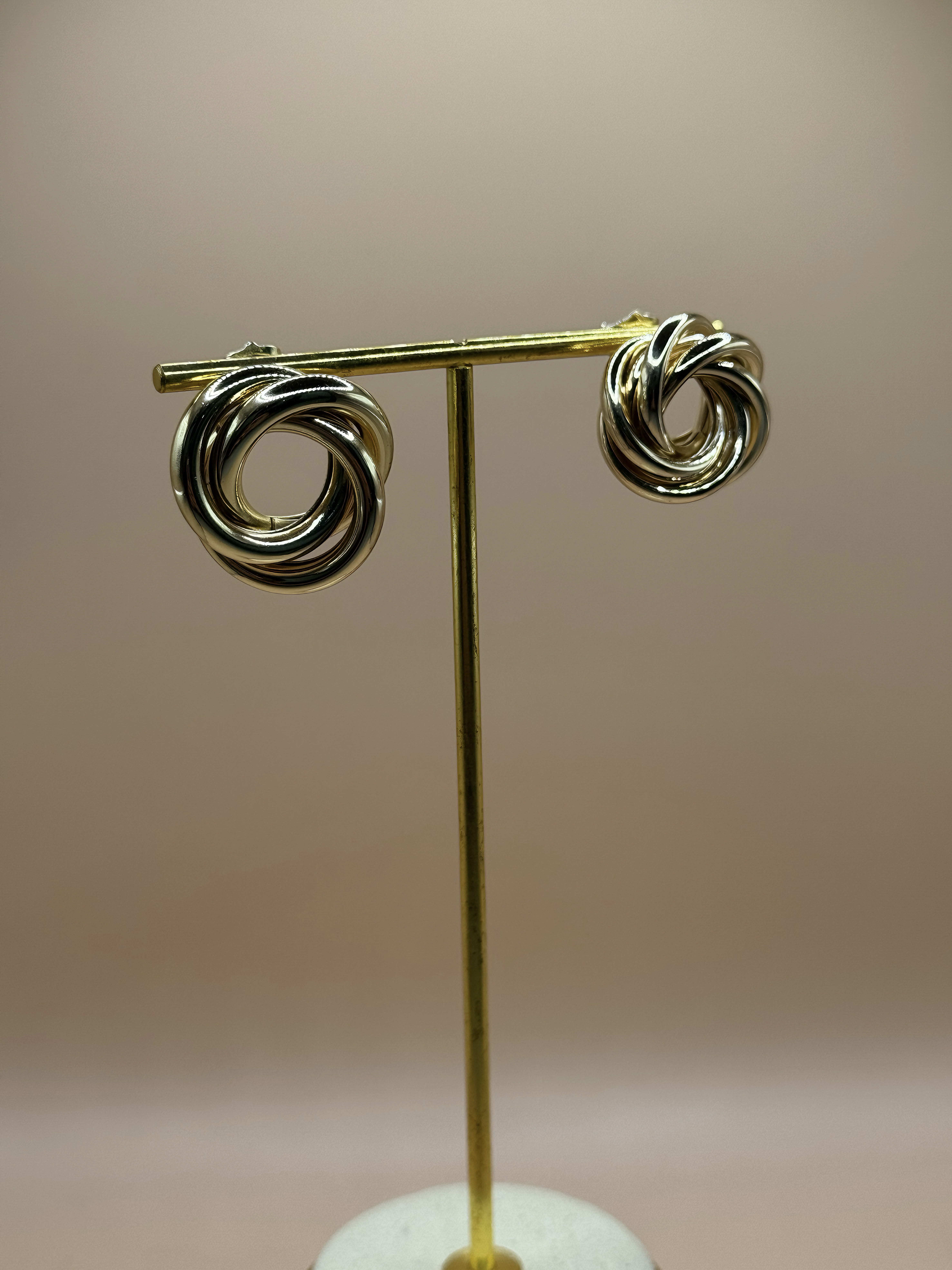 Aritos Oro Laminado
