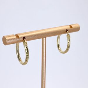Aretes De Oro 10k
