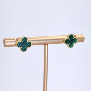 Aretes Trebol Plata 925