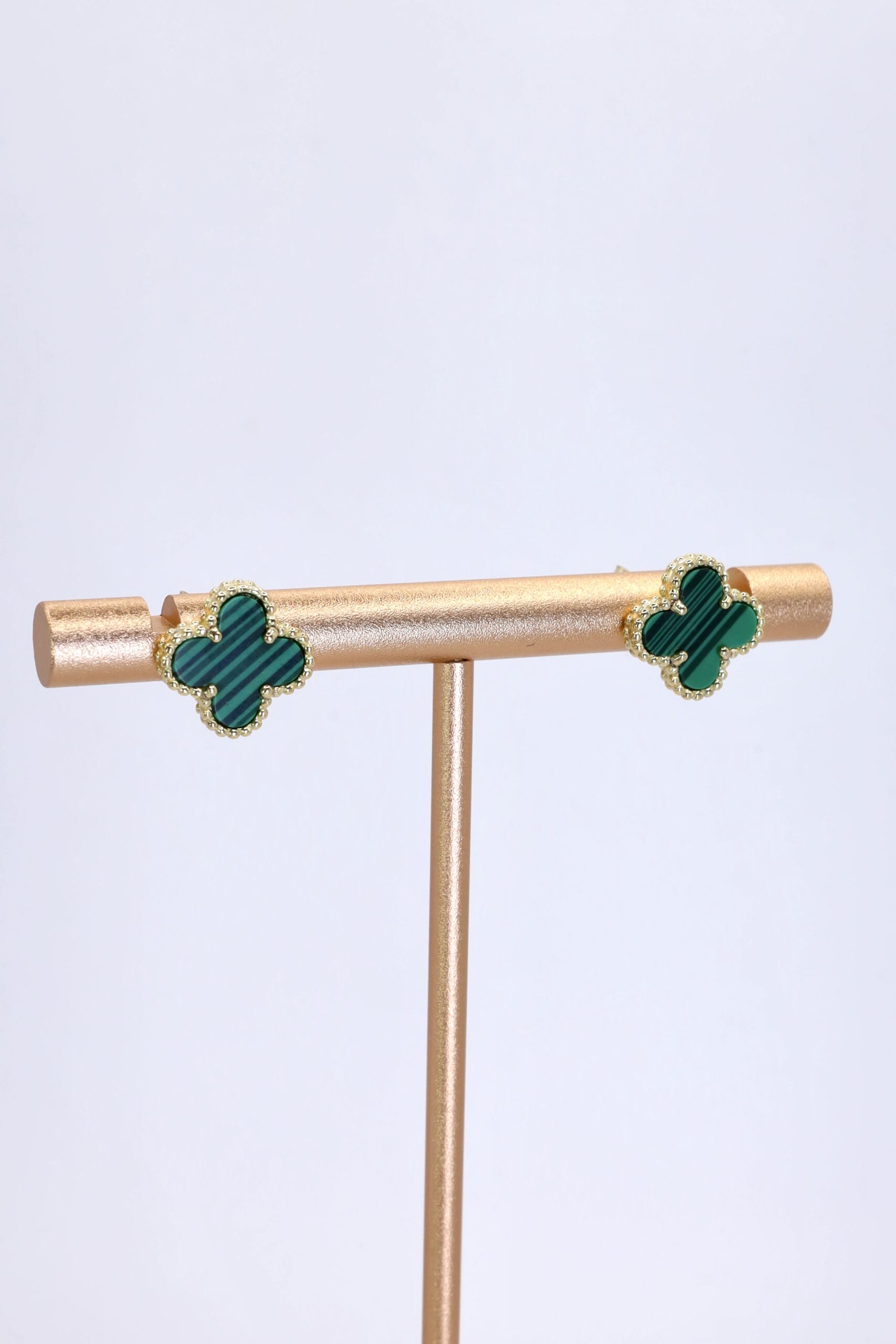 Aretes Trebol Plata 925